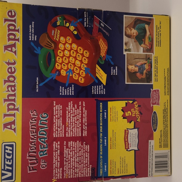 vtech | Toys | Vtech Alphabet Apple Learning Toy New Sealed Box | Poshmark